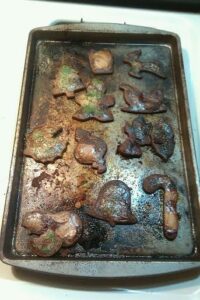 Chelsey burnt cookies Nov